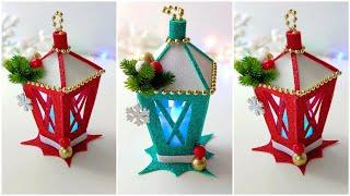 Christmas Lantern Diy New Year decoration at home ️Christmas decorations Christmas crafts