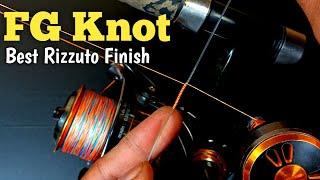 Easiest way to tie an fg knot braid to leader or fluorocarbon