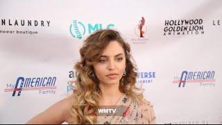 Eugeniia Gul arrives at 'My American Family' Red carpet premiere