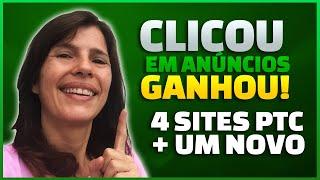 5 SITES PTC - CLICOU GANHOU DINHEIRO EM DÓLAR! (PROVA DE PAGAMENTO)