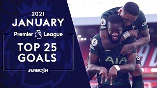 Top 25 goals from the Premier League in January 2021 | NBC Sports