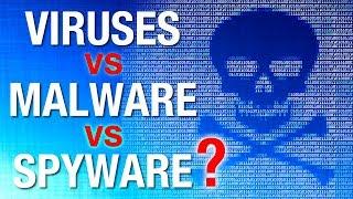 What's the Difference: Computer Virus vs Malware, vs Spyware, etc?