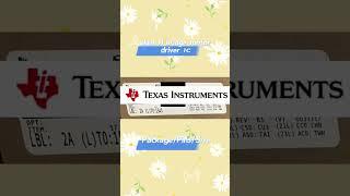 TI Series DRV8841PWPR Motor drivers(Stepper motor drivers) @TexasInstruments  @YouTube