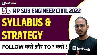 MP Sub Engineer Civil Syllabus 2022 | Strategy to Crack MPPEB Sub Engineer | Vaibhav Sir