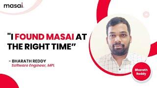 "I found Masai at the right time" - Bharath Reddy, Software Developer at MPL