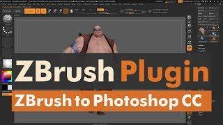 ZBrush to Photoshop CC - Pixologic's ZBrush Plugin