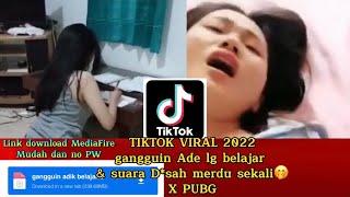 VIRAL TIKTOK TERBARU|| Gangguin Adek Lgi belajar dan kakak Cantik bersuara Merdu Viral Tiktok X PUBM