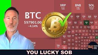 I CAN'T BELIEVE HOW LUCKY YOU ARE! CRYPTO PULL BACK ($205M GONE!)