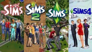 All Trailers From The Sims 1 To Sims 4 (2000-2020)