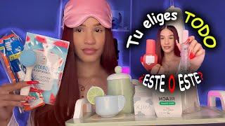 Asmr te preparo para dormir (skincare, te peino, lluvia, y +)