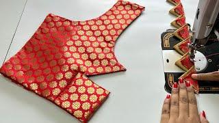 Blouse Design || Latest Blouse Designs Back Neck || Cutting And Stitching Back Neck Blouse Design