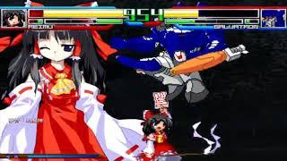 NICK54222 MUGEN: Reimu Hakurei (me) VS Galvatron