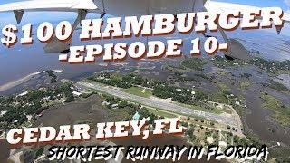 Landing on the Shortest Runway in Florida - (Cedar Key, Fl) 2018