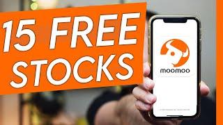 Get 15 free stocks with MooMoo Investments