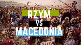 LEGIONY vs FALANGA, wojny macedońskie,bitwa pod Pydną, podbój Macedonii, rzymskie legiony