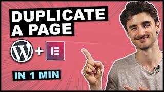 How to EASILY Duplicate a Page in WordPress & Elementor