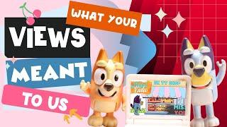 Bluey and Bingo Mini Episode and What Your Views Meant To Us - Blue Toys