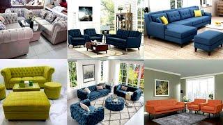Sofa modern mengatur desain untuk ruang tamu