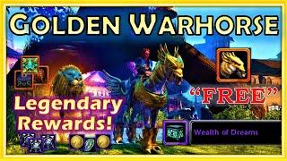 Event LEGENDARY Golden Warhorse Showcase & Harvester of Nightmares Overview - Neverwinter M19
