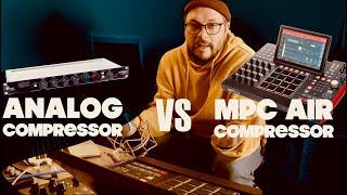 Analog vs Akai Mpc compressor - notice the difference?