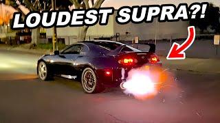 Meet the World's LOUDEST Toyota Supra! Best 2 Step, Flyby & Acceleration Sound