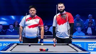 Mario He vs Eklent Kaçi | Quarter Final | 2023 World Pool Masters