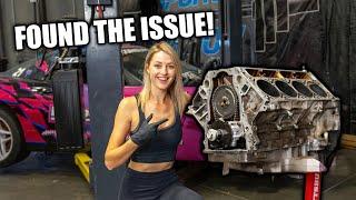 Tearing down my blown C5 Corvette Engine..Not what I was expecting