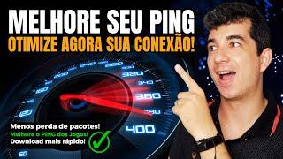 COMO DEIXAR A INTERNET MAIS RÁPIDA E DIMINUIR O PING DOS JOGOS (Guia de Completo)