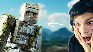 Real Life Iron Golem in Minecraft Movie 