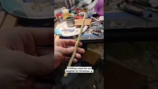 Crafting A Magic Wand #shorts