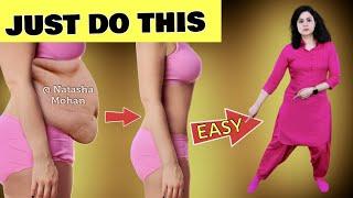 Don't Run Or Jump, If Your Waist is Above 34 Inches ! Do This To Lose Your Belly Fat