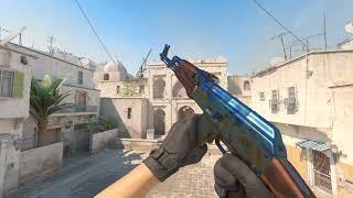AK-47 | Case Hardened (661 Blue Gem) (Counter-Strike 2)