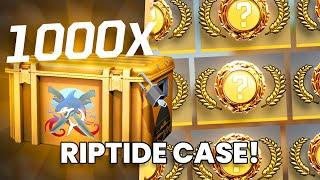 I OPENED 1000X RIPTIDE CASES and UNBOXED..