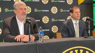Boston Bruins media day press conference
