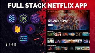 MERN Stack Project | React Project | Netflix Clone with React, Redux Toolkit, Nodejs, MongoDB.