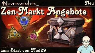 NEVERWINTER BERG DER FLAMME - Start Modul 29 - Zen-Markt Pakete/Angebote - Überblick PS4/PS5 Deutsch