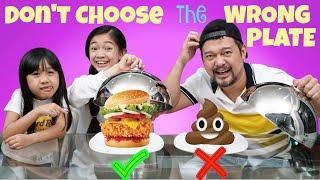 Don't Choose the Wrong Plate Challenge | Kaycee & Rachel