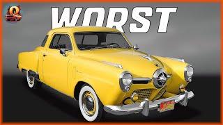 20 Worst American Cars Of The 1950s That Every American Hates