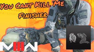 You Can't Kill Me Finishing Move (BLACK OPS 6 EVENT) | Modern Warfare 3 | Season 4