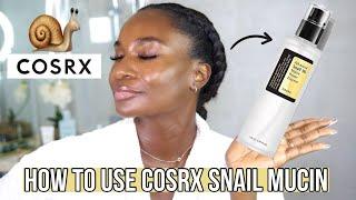 HOW TO USE COSRX ADVANCED SNAIL 96 mucin power essence.