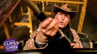 Woody Blasts Zombies at Pacific Playland! | Zombieland | Clips & Chill