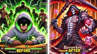 he is destroyed by the strongest guild and returns in time to choose a new SS RANK berserk character