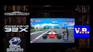 CRT RGB Play : Virtua Racing (MegaDrive / 32X / Saturn)