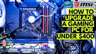 BEST $400 Gaming PC Upgrade Build GUIDE 2022 - Intel CPU & MOBO