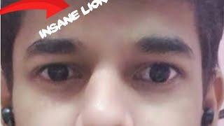 YOUTUBER INSANE LION FACE REVEAL INSANE LION