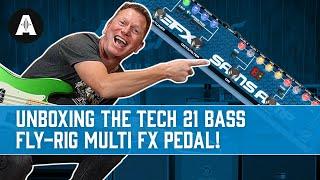Tech 21 Bass Fly-Rig V2 Multi FX Pedal - Unboxing & First Impressions!