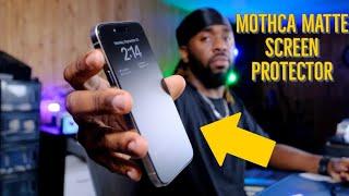 Mothca Matte Screen Protector for iPhone 15 Pro! | Quick & Easy Installation