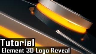 Tutorial | Element 3D Logo Reveal  | After Effects