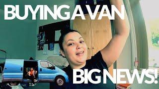 BIG NEWS! I am buying a van to live in FULL TIME | Vanlife UK