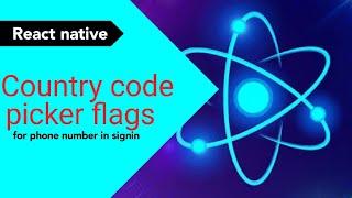 React native country code picker